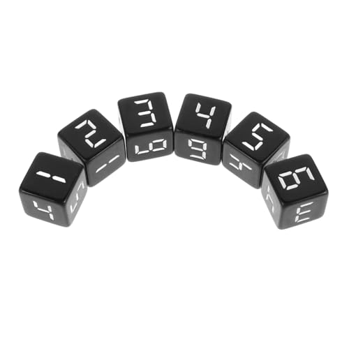 BESPORTBLE 6 Stück Teiliges Zahlenwürfel Set aus Resin Sechseitige Würfel für Brettspiele Matheunterricht und Spielabende Kleine Präzise Würfel mit Klarer Nummerierung für Spielerspaß BESPORTBLE 6 Stück Teiliges Zahlenwürfel Set aus Resin Sechseitige Würfel für Brettspiele Matheunterricht und Spielabende Kleine Präzise Würfel mit Klarer Nummerierung für Spielerspaß von BESPORTBLE