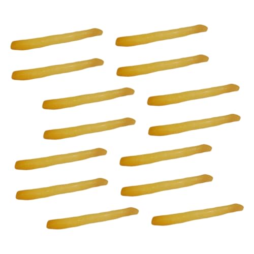 BESPORTBLE 60 Stck. Teiliges PVC Künstliche Pommes Modellset Realistisches Food Deko Requisit für Fotografie Party Spielküche Küchenzubehör Lebensechte Simulation von BESPORTBLE