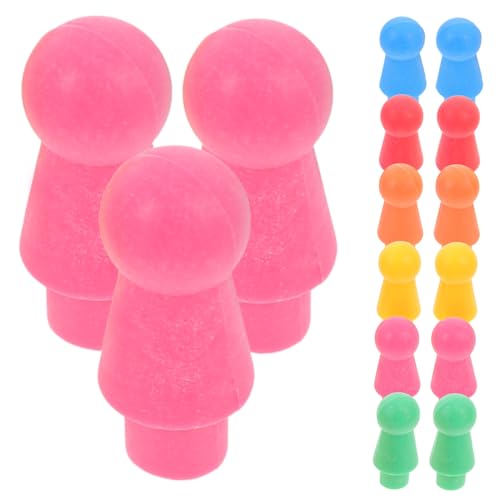 BESPORTBLE 60 Stück Bunte Spielsteine für Brettspiele Kunststoff Pawn Figuren für Schach und Flugschach Unterhaltsames Kinderspielzeug Kreativität und Denkvermögen BESPORTBLE 60 Stück Bunte Spielsteine für Brettspiele Kunststoff Pawn Figuren für Schach und Flugschach Unterhaltsames Kinderspielzeug Kreativität und Denkvermögen von BESPORTBLE