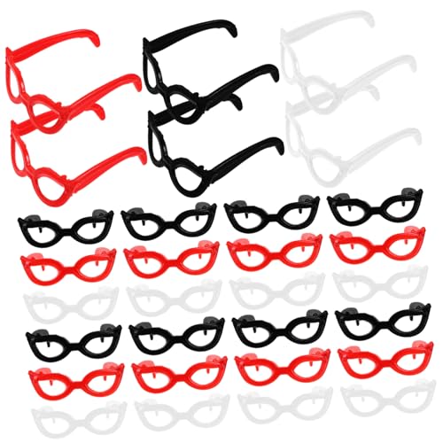 BESPORTBLE 60 Stück Mini Sonnenbrillen für Puppen Farbige Accessoires für DIY Kostüme Leichtes Kunststoffmaterial für Kreative Bastelprojekte und Puppenoutfits BESPORTBLE 60 Stück Mini Sonnenbrillen für Puppen Farbige Accessoires für DIY Kostüme Leichtes Kunststoffmaterial für Kreative Bastelprojekte und Puppenoutfits von BESPORTBLE