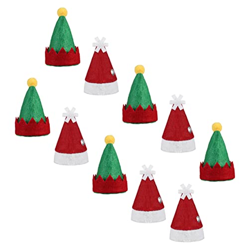 BESPORTBLE 60 Stück Mini Weihnachtsmützen für Entzückende Weihnachtsmützen aus Hochwertigem Atmungsaktivem Material für Süßigkeiten und Weihnachtsdekoration BESPORTBLE 60 Stück Mini Weihnachtsmützen für Entzückende Weihnachtsmützen aus Hochwertigem Atmungsaktivem Material für Süßigkeiten und Weihnachtsdekoration von BESPORTBLE