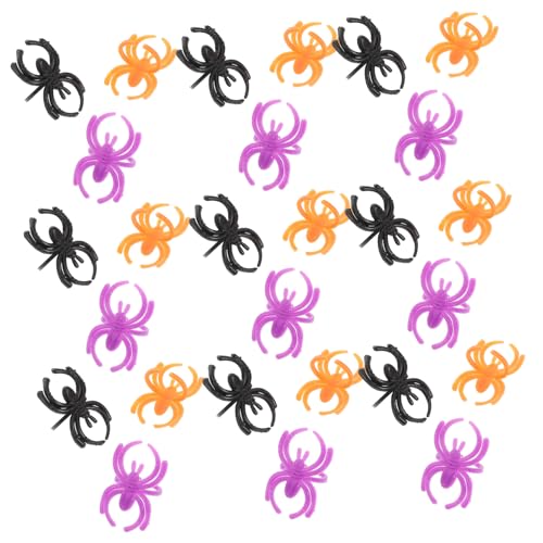 BESPORTBLE 60 Stück Teiliges Halloween DIY Bastelset mit Bunten Spinnenringen Kinderfreundlich Kreative Halloween Party Dekoration und Lustiges Handwerksprojekt für Familien BESPORTBLE 60 Stück Teiliges Halloween DIY Bastelset mit Bunten Spinnenringen Kinderfreundlich Kreative Halloween Party Dekoration und Lustiges Handwerksprojekt für Familien von BESPORTBLE