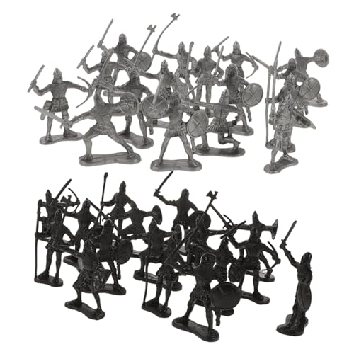 BESPORTBLE 60 Stück Teiliges Mittelalterliches Soldatenfiguren Set Detailreiche Mini Armee Modelle aus Robustem Römischer Ritter und Krieger für Rollenspiele Sammler und Dekorationen BESPORTBLE 60 Stück Teiliges Mittelalterliches Soldatenfiguren Set Detailreiche Mini Armee Modelle aus Robustem Römischer Ritter und Krieger für Rollenspiele Sammler und Dekorationen von BESPORTBLE