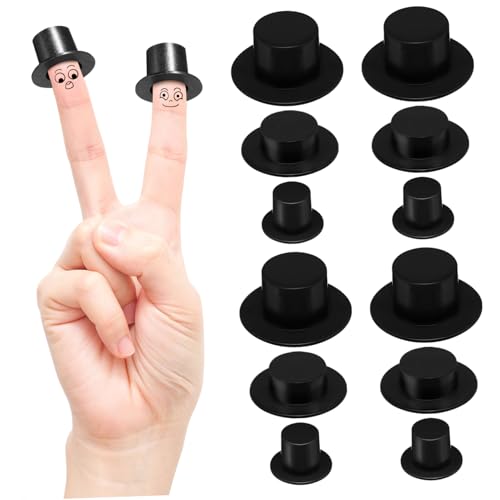BESPORTBLE 60Stücke Hüte Kleine Schneemann Hüte für DIY Bastelprojekte Dekorationen Vielseitig Einsetzbar für Partys und Feste von BESPORTBLE