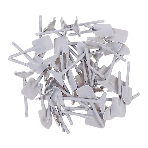 BESPORTBLE 60Stücke Mini Strand Mini Schaufeln Und Rechen Für Mini Puppenhäuser Sandspielzeug Teiliges Für Kreative Spiele Und Dekoration von BESPORTBLE