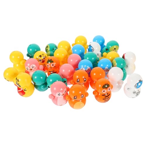 BESPORTBLE 60Stücke Mini Tumbler Cartoon Tumbler Für Perfektes Party Für Frühkindliche Entwicklung Zufällige Farben von BESPORTBLE