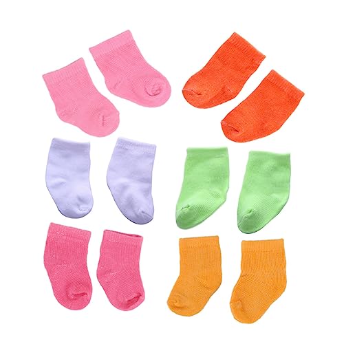 BESPORTBLE 6Paare Dekorative Puppensocken Für Puppen Spielzeugsocken Bunten Farben Puppenzubehör Für Spielhäuser Und Kreative Rollenspiele BESPORTBLE 6Paare Dekorative Puppensocken Für Puppen Spielzeugsocken Bunten Farben Puppenzubehör Für Spielhäuser Und Kreative Rollenspiele von BESPORTBLE