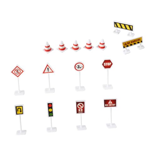 BESPORTBLE 6Sätze Straßenschild Spielzeugmodell Simulierte Verkehrsszenen für Kreative Rollenspiele Fördert Verkehrswissen bei Kindern und Langlebig für Kleine BESPORTBLE 6Sätze Straßenschild Spielzeugmodell Simulierte Verkehrsszenen für Kreative Rollenspiele Fördert Verkehrswissen bei Kindern und Langlebig für Kleine von BESPORTBLE