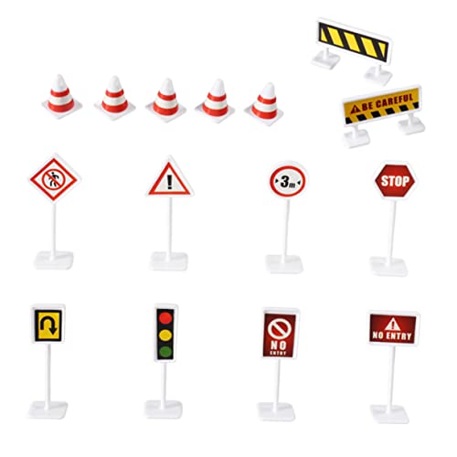BESPORTBLE 6Sätze Straßenschild Teile Verkehrsschilder Modell für Pädagogisches Kreativität und Motorik Simulated Straßen Szenen BESPORTBLE 6Sätze Straßenschild Teile Verkehrsschilder Modell für Pädagogisches Kreativität und Motorik Simulated Straßen Szenen von BESPORTBLE