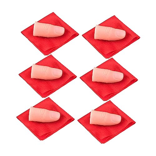 BESPORTBLE 6Satz Professionelle Fake Fingerspitzen Mit Seidenschals Magische Requisiten Für Bühnenaufführungen Verschwinden Seidenspielzeug Und Gefälschte Fingerschals Hautfarbe BESPORTBLE 6Satz Professionelle Fake Fingerspitzen Mit Seidenschals Magische Requisiten Für Bühnenaufführungen Verschwinden Seidenspielzeug Und Gefälschte Fingerschals Hautfarbe von BESPORTBLE