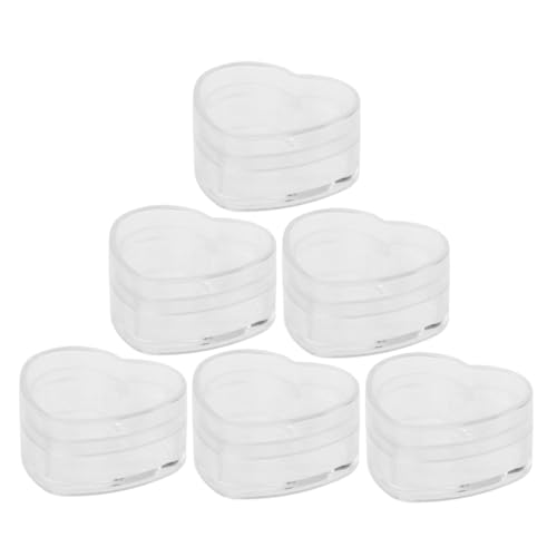 BESPORTBLE 6Stücke Aufbewahrungsboxen Herzform Für Puppenhausdeko Klarer Organizer Für Schmuck Und Bastelbedarf Langlebig Und Detailreich BESPORTBLE 6Stücke Aufbewahrungsboxen Herzform Für Puppenhausdeko Klarer Organizer Für Schmuck Und Bastelbedarf Langlebig Und Detailreich von BESPORTBLE