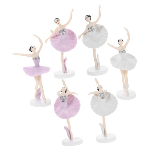BESPORTBLE 6Stücke Ballettmädchen Figuren Kuchendekoration Süße Ballett Dekoration Für Geburtstagskuchen Partydekoration Verschiedenen Farben BESPORTBLE 6Stücke Ballettmädchen Figuren Kuchendekoration Süße Ballett Dekoration Für Geburtstagskuchen Partydekoration Verschiedenen Farben von BESPORTBLE