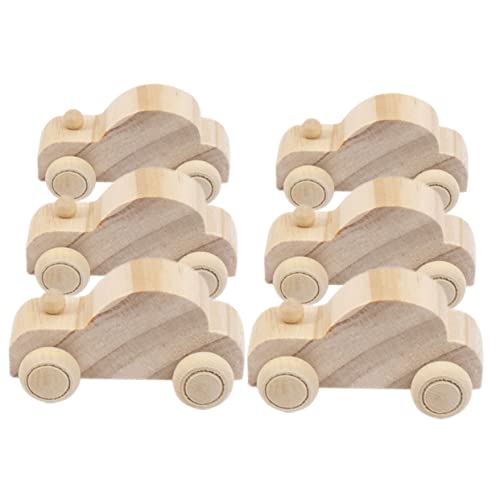 BESPORTBLE 6Stücke DIY Holzautos Unfertige Graffiti Spielzeuge für Bastel und Lernspielzeug aus Hochwertigem Holz Fördern Kreativität und Praktische Fähigkeiten BESPORTBLE 6Stücke DIY Holzautos Unfertige Graffiti Spielzeuge für Bastel und Lernspielzeug aus Hochwertigem Holz Fördern Kreativität und Praktische Fähigkeiten von BESPORTBLE