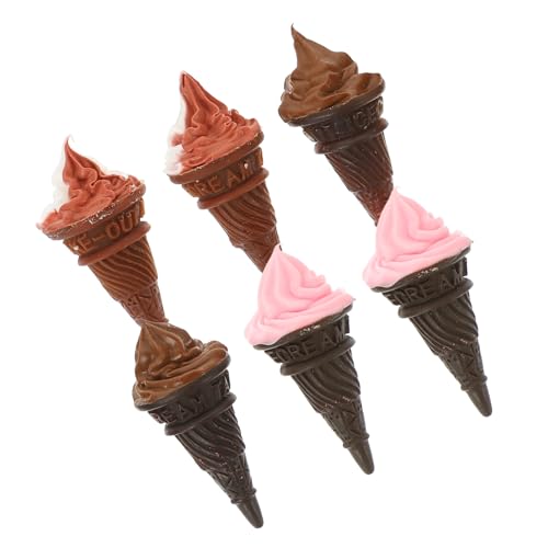 BESPORTBLE 6Stücke Eiscreme Puppenhaus Dekoration für Realistische Mini Hausaccessoires zur Kreativen Gestaltung von DIY Szenen und Foto Requisiten BESPORTBLE 6Stücke Eiscreme Puppenhaus Dekoration für Realistische Mini Hausaccessoires zur Kreativen Gestaltung von DIY Szenen und Foto Requisiten von BESPORTBLE