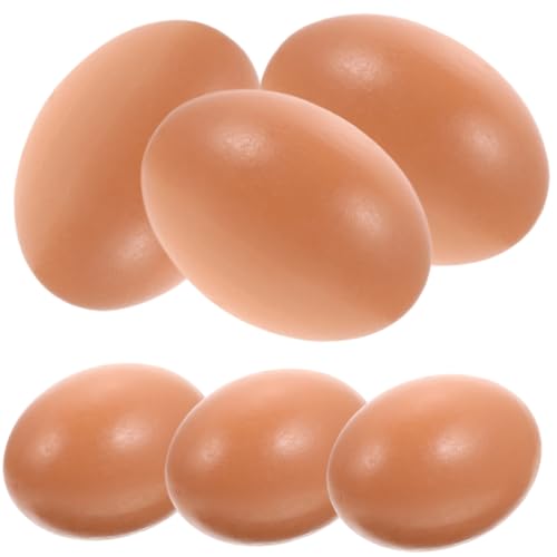 BESPORTBLE 6Stücke Gefälschte Eier Für Osterdekoration Künstliche Eier Für Kreative Bastelprojekte Eier Zum Dekorieren Und Gestalten BESPORTBLE 6Stücke Gefälschte Eier Für Osterdekoration Künstliche Eier Für Kreative Bastelprojekte Eier Zum Dekorieren Und Gestalten von BESPORTBLE