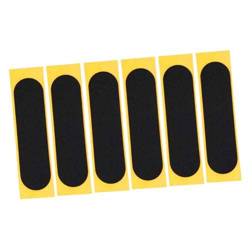 BESPORTBLE 6Stücke Griffklebeband für Finger Skateboards rutschfeste Aufkleber für Optimalen Halt und Beim Fingerboarden für Anfänger von BESPORTBLE