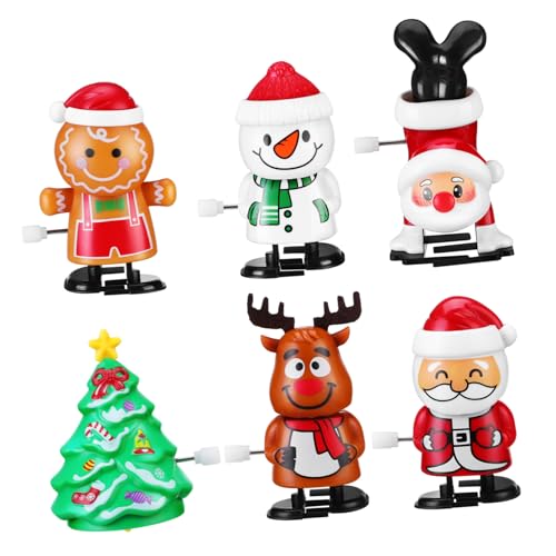 BESPORTBLE 6Stücke Halloween Aufziehspielzeug für Lustige Partygeschenke Weihnachtsdeko und Klassengeschenke Bewegliche Figuren mit Weihnachtsmann Schneemann Mehr BESPORTBLE 6Stücke Halloween Aufziehspielzeug für Lustige Partygeschenke Weihnachtsdeko und Klassengeschenke Bewegliche Figuren mit Weihnachtsmann Schneemann Mehr von BESPORTBLE
