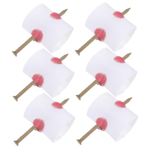 BESPORTBLE 6Stücke Halloween Streichnagel Für Finger Kreative Scherzartikel Für Aprilscherz Und Halloween Zufällige Farben Requisiten Für Gruselige Partys BESPORTBLE 6Stücke Halloween Streichnagel Für Finger Kreative Scherzartikel Für Aprilscherz Und Halloween Zufällige Farben Requisiten Für Gruselige Partys von BESPORTBLE