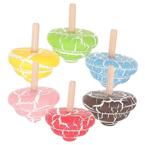 BESPORTBLE 6Stücke Holz Gyroskope Für Rotierende Tops Und Party Und Lernspielzeug Für Jahren BESPORTBLE 6Stücke Holz Gyroskope Für Rotierende Tops Und Party Und Lernspielzeug Für Jahren von BESPORTBLE