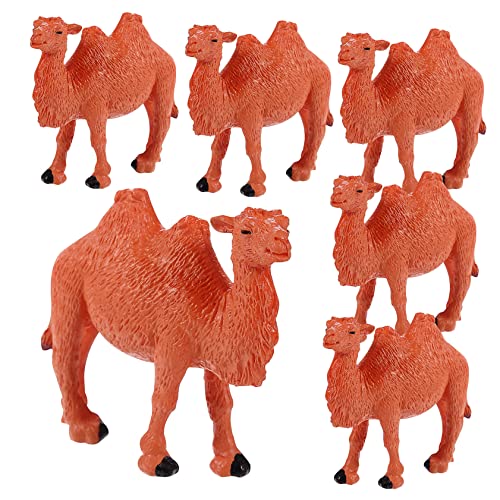 BESPORTBLE 6Stücke Kamelmodelle aus Realistische Kamelfiguren für Miniaturlandschaften Garten und Wohnraumdekoration Sicheres Kinderspielzeug BESPORTBLE 6Stücke Kamelmodelle aus Realistische Kamelfiguren für Miniaturlandschaften Garten und Wohnraumdekoration Sicheres Kinderspielzeug von BESPORTBLE