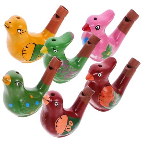 BESPORTBLE 6 Stück Keramik Wasservogelpfeifen für Kinder Kleine Vogelpfeifen Geräuschmacher Bunt und Sicher für Kleinkinder für Geburtstagsfeiern und Spielzeug BESPORTBLE 6 Stück Keramik Wasservogelpfeifen für Kinder Kleine Vogelpfeifen Geräuschmacher Bunt und Sicher für Kleinkinder für Geburtstagsfeiern und Spielzeug von BESPORTBLE