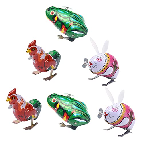 BESPORTBLE 6Stücke Kreative Aufziehtier Spielzeuge Für Lustige Cartoon Tierchen Frosch Hase Kinderspielzeug Für Jungen Und Fördert Die Motorik Und Kreativität BESPORTBLE 6Stücke Kreative Aufziehtier Spielzeuge Für Lustige Cartoon Tierchen Frosch Hase Kinderspielzeug Für Jungen Und Fördert Die Motorik Und Kreativität von BESPORTBLE
