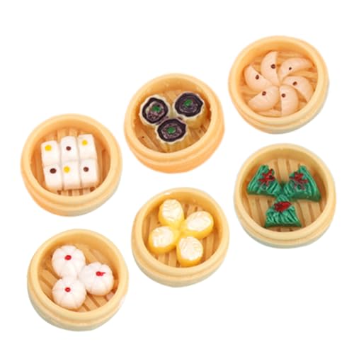 BESPORTBLE 6Stücke Lebensmittelmodell Dampfgarer Miniature Speisen für Puppenhaus Dekoration und Fotorequisiten Realistische Dekoartikel aus Resin Lehrmittel BESPORTBLE 6Stücke Lebensmittelmodell Dampfgarer Miniature Speisen für Puppenhaus Dekoration und Fotorequisiten Realistische Dekoartikel aus Resin Lehrmittel von BESPORTBLE