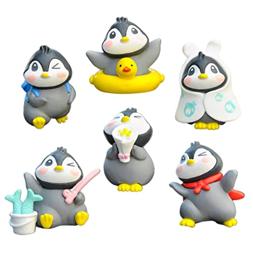 BESPORTBLE 6Stücke Pinguin Mikropinguin Statue für Kindergarten Dekoration Ornamente für Spiele und Fotografie BESPORTBLE 6Stücke Pinguin Mikropinguin Statue für Kindergarten Dekoration Ornamente für Spiele und Fotografie von BESPORTBLE