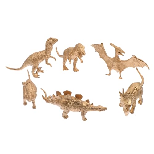 BESPORTBLE 6Stücke Realistische Dinosauriermodelle Goldene Hohe Lernspielzeug Für Dekoration Für Schreibtisch Zufällige Designs Für Dinosaurierliebhaber BESPORTBLE 6Stücke Realistische Dinosauriermodelle Goldene Hohe Lernspielzeug Für Dekoration Für Schreibtisch Zufällige Designs Für Dinosaurierliebhaber von BESPORTBLE