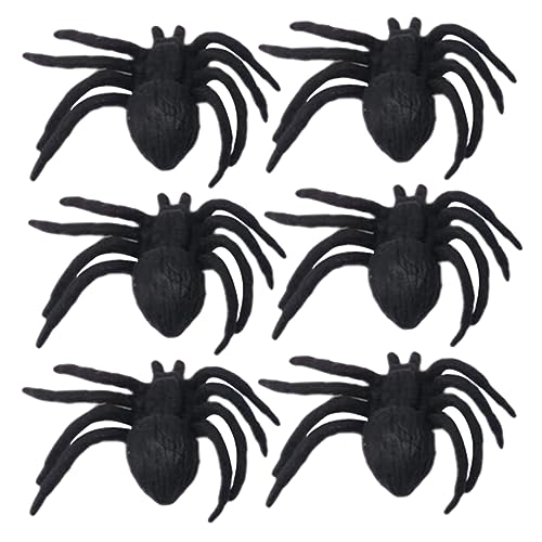 BESPORTBLE 6Stücke Realistische Spinnen Aus Gruselige Dekoration Für Halloween Feiern Streichspielzeug Kreativen Einsatz Fördert Fantasie Und Erinnerungen BESPORTBLE 6Stücke Realistische Spinnen Aus Gruselige Dekoration Für Halloween Feiern Streichspielzeug Kreativen Einsatz Fördert Fantasie Und Erinnerungen von BESPORTBLE