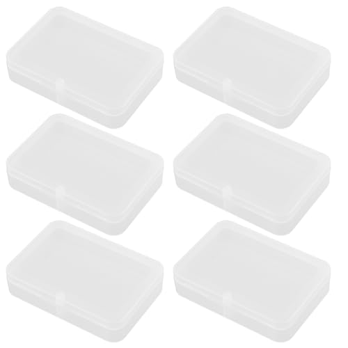 BESPORTBLE 6Stücke Rechteckige Aufbewahrungsbox für Karten Transparente Kunststoffkartenbox für Spielkarten Poker Id Karten und Mehr Multifunktional und Platzsparend BESPORTBLE 6Stücke Rechteckige Aufbewahrungsbox für Karten Transparente Kunststoffkartenbox für Spielkarten Poker Id Karten und Mehr Multifunktional und Platzsparend von BESPORTBLE