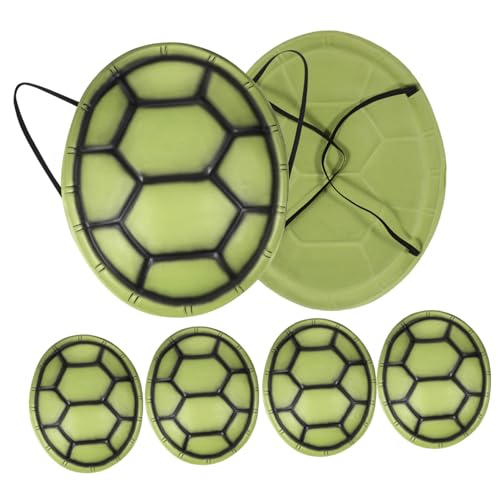 BESPORTBLE 6Stücke Schildkrötenpanzer Für Halloween Cosplay Party Zubehör Für Erwachsene Für Karneval Und Kostümpartys BESPORTBLE 6Stücke Schildkrötenpanzer Für Halloween Cosplay Party Zubehör Für Erwachsene Für Karneval Und Kostümpartys von BESPORTBLE