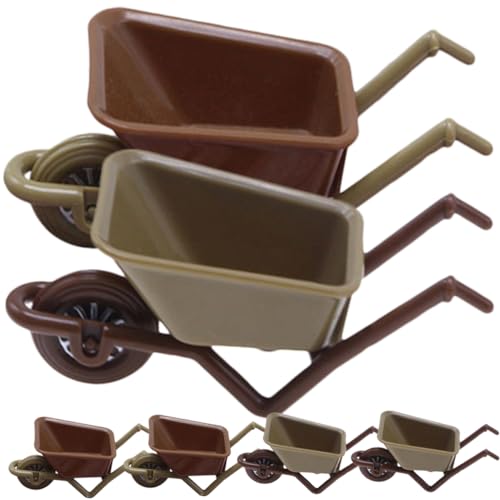 BESPORTBLE 6Stücke Schubkarre Mini Gartenzubehör Für Puppenhaus Und Mikrolandschaft Grüne Und Braune Mini Radmodelle Zur Dekoration Und Spielzeuggestaltung BESPORTBLE 6Stücke Schubkarre Mini Gartenzubehör Für Puppenhaus Und Mikrolandschaft Grüne Und Braune Mini Radmodelle Zur Dekoration Und Spielzeuggestaltung von BESPORTBLE