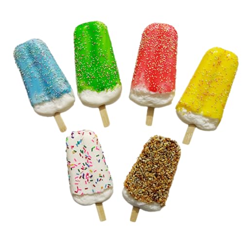 BESPORTBLE 6Stücke Simulation Eiscreme Modell Künstliche Dessert Requisiten Für Fotografie Fake Lebensmittel Für Sommer Dekoration Und Kreative Anlässe von BESPORTBLE