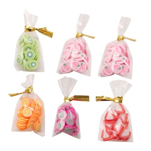 BESPORTBLE 6Stücke Snacks Beutel Simulierte Lebensmittel Ornamente Für Puppenhaus Dekoration Als Mini Hausdekorationen Für Kreative Spielideen von BESPORTBLE