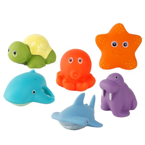 BESPORTBLE 6Stücke Teiliges Badespielzeug Für Kleinkinder Animiertes Badewannenspielzeug Mit Temperaturwechsel Schwimmende Cartoon Tiere Für Junge Mädchen Farbwechselndes Badespielzeug BESPORTBLE 6Stücke Teiliges Badespielzeug Für Kleinkinder Animiertes Badewannenspielzeug Mit Temperaturwechsel Schwimmende Cartoon Tiere Für Junge Mädchen Farbwechselndes Badespielzeug von BESPORTBLE