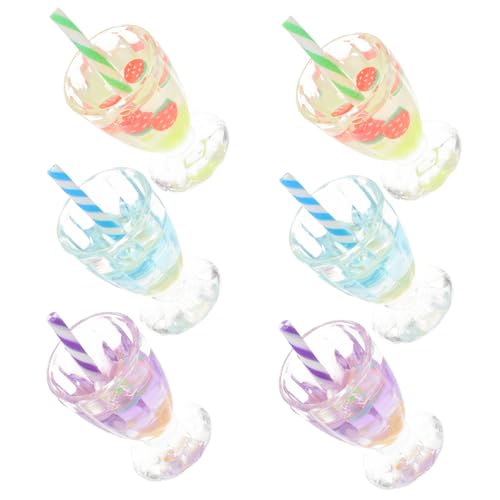 BESPORTBLE 6Stücke Teiliges Eisbecher Dekorative Puppenhaus Getränke Modelle für DIY Küchendekoration und Food BESPORTBLE 6Stücke Teiliges Eisbecher Dekorative Puppenhaus Getränke Modelle für DIY Küchendekoration und Food von BESPORTBLE