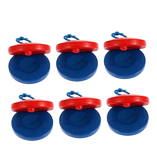 BESPORTBLE 6Stücke Teiliges Holz Castanet für Musikalisches Percussion für Frühe Bildung Umweltfreundliches Material Sicher und Langlebig für Kreative Spielerlebnisse BESPORTBLE 6Stücke Teiliges Holz Castanet für Musikalisches Percussion für Frühe Bildung Umweltfreundliches Material Sicher und Langlebig für Kreative Spielerlebnisse von BESPORTBLE