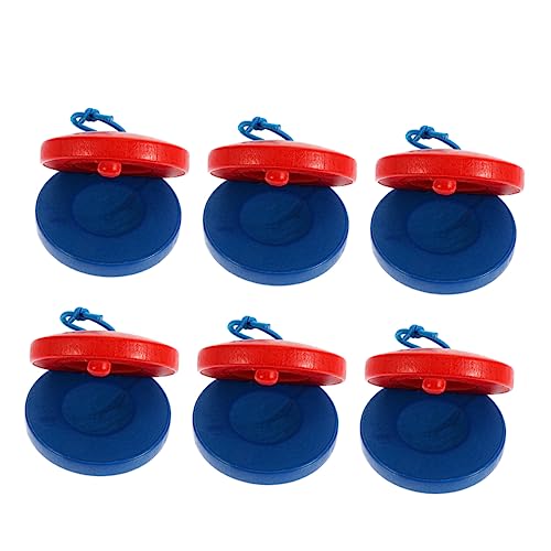 BESPORTBLE 6Stücke Teiliges Holz Orff Instrumente Für Rote Und Blaue Castanets Musikalisches Kinderausbildung Und Musikalischen Früherziehung BESPORTBLE 6Stücke Teiliges Holz Orff Instrumente Für Rote Und Blaue Castanets Musikalisches Kinderausbildung Und Musikalischen Früherziehung von BESPORTBLE
