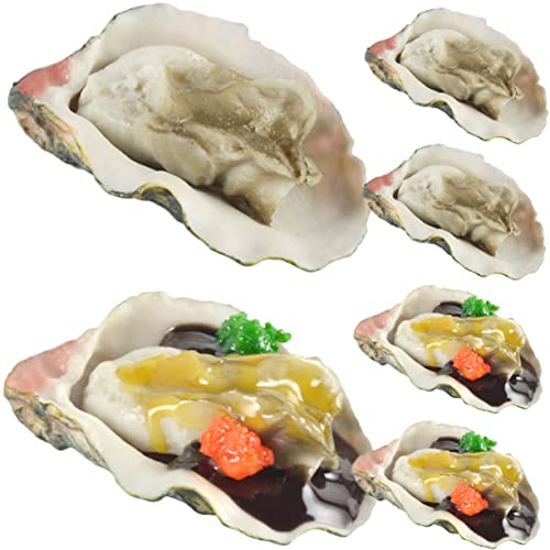 BESPORTBLE 6Stücke Künstliche Meeresfrüchte Modell Realistische Simulation Auster für Küchen Dekoration Essens Fotografie und Tisch Deko BESPORTBLE 6Stücke Künstliche Meeresfrüchte Modell Realistische Simulation Auster für Küchen Dekoration Essens Fotografie und Tisch Deko von BESPORTBLE