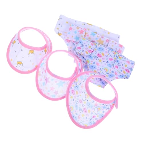 BESPORTBLE 6Stücke Teiliges Puppenunterwäsche Set für Puppen Anpassbares Design mit Niedlichen Drucken für Rollenspiele Pflegeleicht und Schnell Trocknend für Unvergesslichen BESPORTBLE 6Stücke Teiliges Puppenunterwäsche Set für Puppen Anpassbares Design mit Niedlichen Drucken für Rollenspiele Pflegeleicht und Schnell Trocknend für Unvergesslichen von BESPORTBLE
