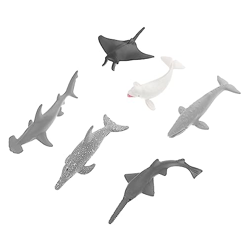 BESPORTBLE 6Stücke Teiliges Tier Modell Realistische Unterwasserwelt Figuren Für Deko Für Spielzimmer Geburtstagsfeiern Und Aquarien Gestaltung BESPORTBLE 6Stücke Teiliges Tier Modell Realistische Unterwasserwelt Figuren Für Deko Für Spielzimmer Geburtstagsfeiern Und Aquarien Gestaltung von BESPORTBLE