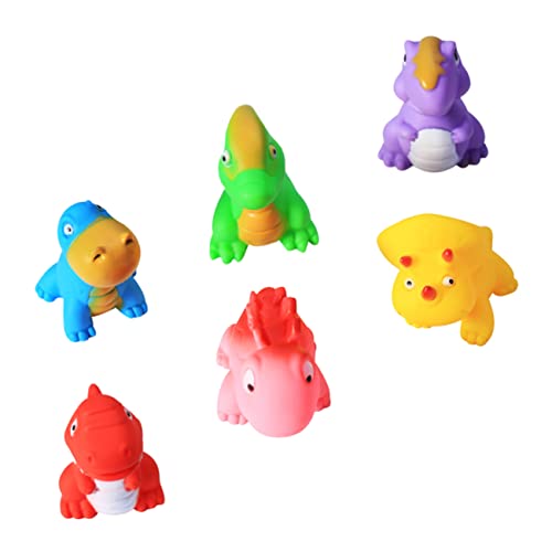 BESPORTBLE 6Stücke Teiliges Wasserspielzeug Für Lustige Dinosaurier Badespielzeuge Mit Geräuschfunktion Für Badewanne Und Spaß Im Wasser Fördert Die Kreativität Und Beim von BESPORTBLE