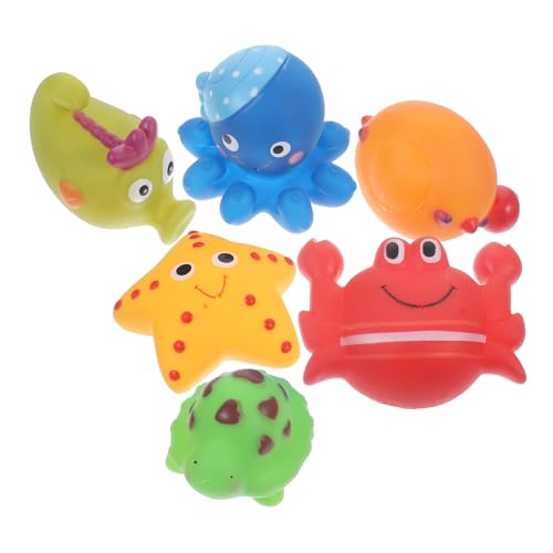 BESPORTBLE 6Stücke Teiliges Wasserspielzeug Lustige Cartoon für Badewanne Ab Jahr Sicheres Material für Badespaß BESPORTBLE 6Stücke Teiliges Wasserspielzeug Lustige Cartoon für Badewanne Ab Jahr Sicheres Material für Badespaß von BESPORTBLE