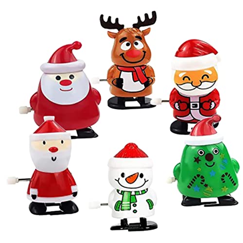BESPORTBLE 6Stücke Teiliges Weihnachts Wind Up Spielzeugset Lustige Aufziehspielzeuge Für Mitgebsel Oder Zur Weihnachtszeit Fördert Spielverhalten BESPORTBLE 6Stücke Teiliges Weihnachts Wind Up Spielzeugset Lustige Aufziehspielzeuge Für Mitgebsel Oder Zur Weihnachtszeit Fördert Spielverhalten von BESPORTBLE