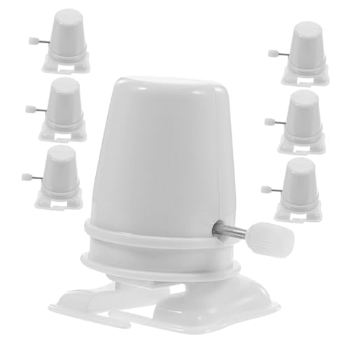 BESPORTBLE 7 Stück Teiliges DIY Windup Austauschbare Kleine Kunststoff Mechanismen für Bastelarbeiten Manuell Aufziehbare Bewegung Transparentes Design für Modellbau von BESPORTBLE