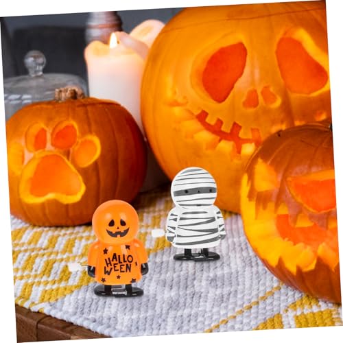 BESPORTBLE 7 Stück Teiliges Halloween Wind Up Bunte Leichte Aufziehfiguren mit Gruseligen Designs Schnelle Bewegung durch für Halloween Partys und Geschenkideen von BESPORTBLE