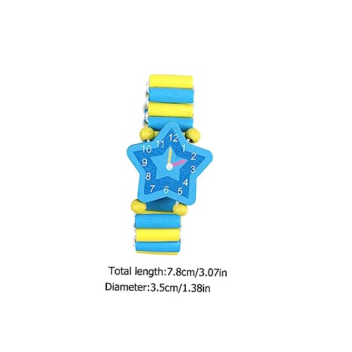 BESPORTBLE 7 Stück Teiliges Holzspielzeug Armbanduhr Elastisches Armband Bunte Cartoon Designs Langlebig Leicht Geschenk für Jungen und Mädchen Kreatives Lernspielzeug BESPORTBLE 7 Stück Teiliges Holzspielzeug Armbanduhr Elastisches Armband Bunte Cartoon Designs Langlebig Leicht Geschenk für Jungen und Mädchen Kreatives Lernspielzeug von BESPORTBLE