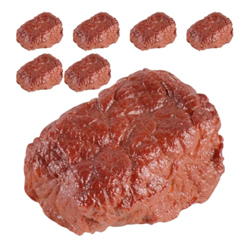 BESPORTBLE 7 Stück Teiliges Rindfleisch Block Modell Lebensechte Küchendekoration Realistische Fleisch Requisiten für Fotografie und Spiele Hochwertige Simulation für Restaurants und Museen BESPORTBLE 7 Stück Teiliges Rindfleisch Block Modell Lebensechte Küchendekoration Realistische Fleisch Requisiten für Fotografie und Spiele Hochwertige Simulation für Restaurants und Museen von BESPORTBLE