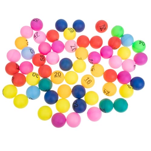 BESPORTBLE 70 Stück Lotteriekugeln Bälle Ziehen Kleine Anzahl Bälle Glücksbälle Bunte Bingo-Kugeln Tombola-kugelnummern Kugeln Ersetzen Gruppenaktivitätenspiel Spielbälle Spielball Plastik BESPORTBLE 70 Stück Lotteriekugeln Bälle Ziehen Kleine Anzahl Bälle Glücksbälle Bunte Bingo-Kugeln Tombola-kugelnummern Kugeln Ersetzen Gruppenaktivitätenspiel Spielbälle Spielball Plastik von BESPORTBLE